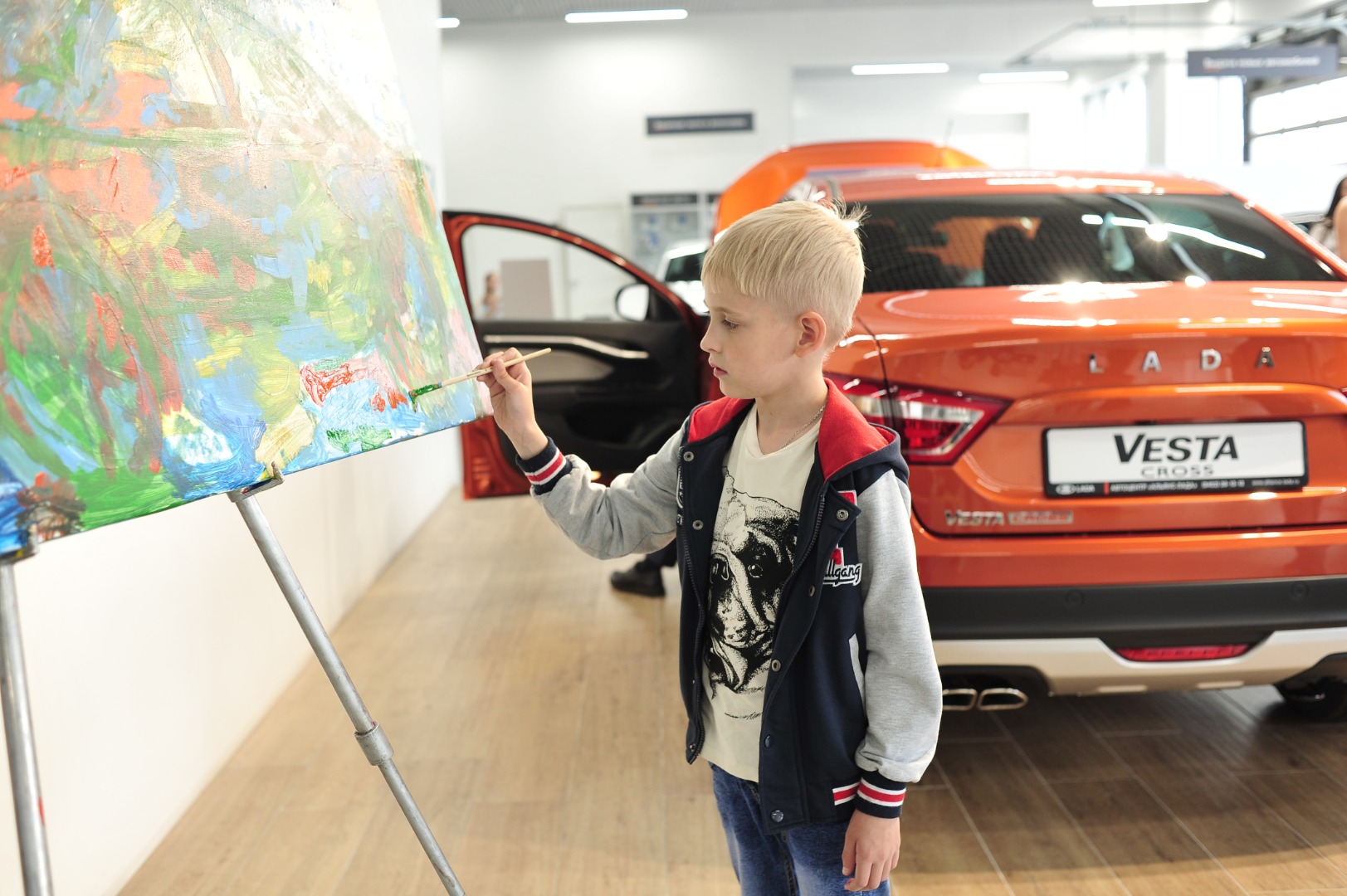 Фотоотчет с презентации LADA Vesta Cross
